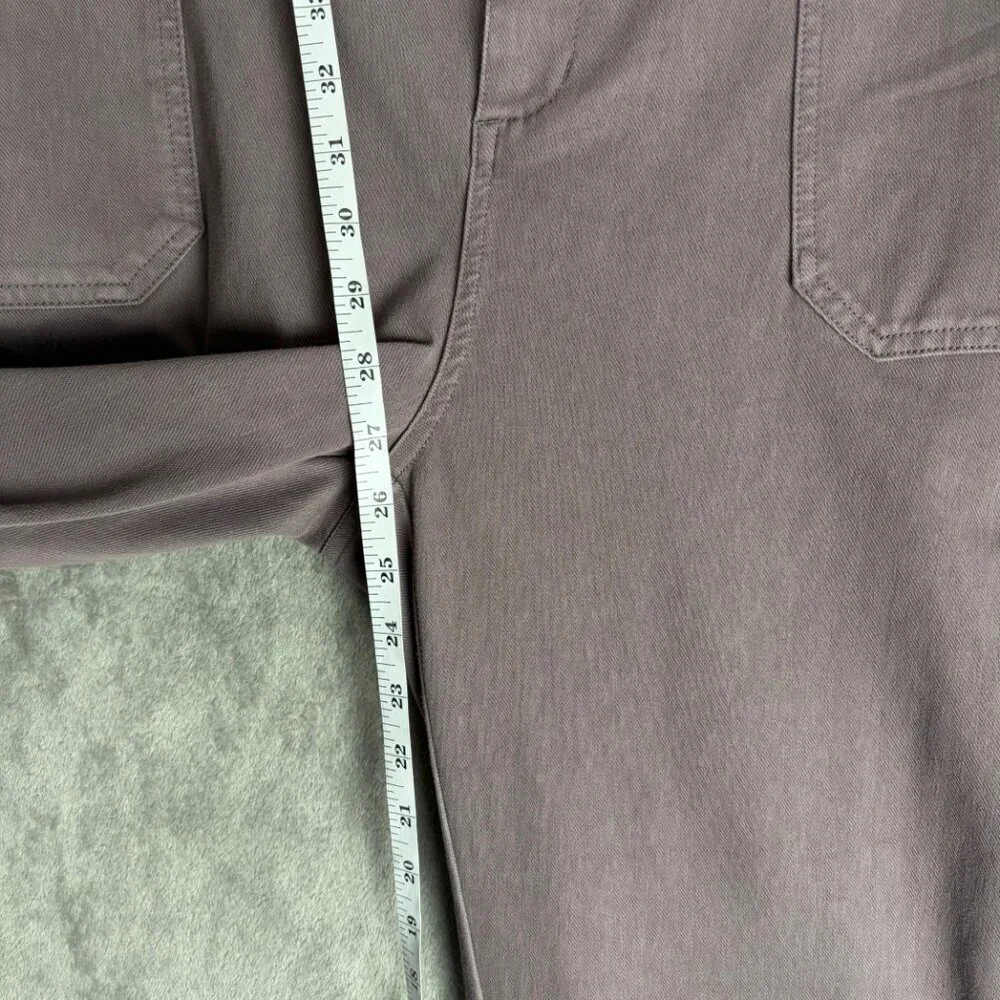 NEW 32 Degrees Cool Women's Size XL Purple Ankle Length Pants Cotton Blend - Picture 5 of 8